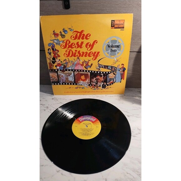 The Best Of Disney Volume 2 Vinyl LP Records Disneyland Records 3 Little Pigs - Picture 3 of 10